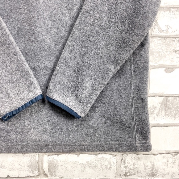 Old Navy Boys Gray Long Sleeve Pullover 1/4 Zip up Sweatshirt - Picture 9 of 10